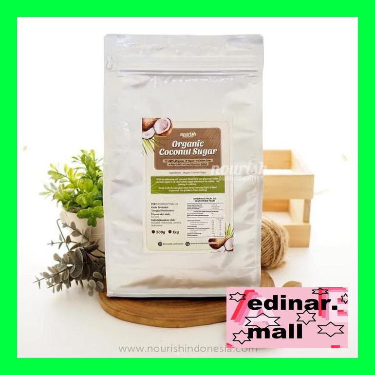 

50Siusbu Nourish Indonesia, Organic Coconut Sugar 1Kg Bud050S