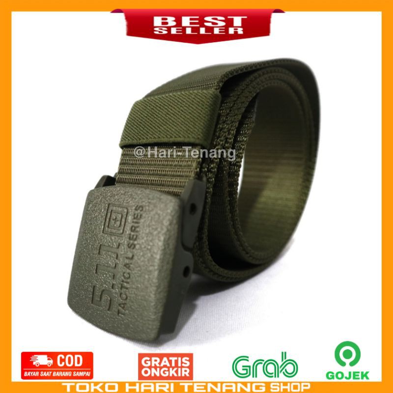 GESPER YKK SP 511 BAHAN NYLON KANVAS/SABUK TACTICAL 511 IMPORT/GESPER 511 KANVAS NYLON