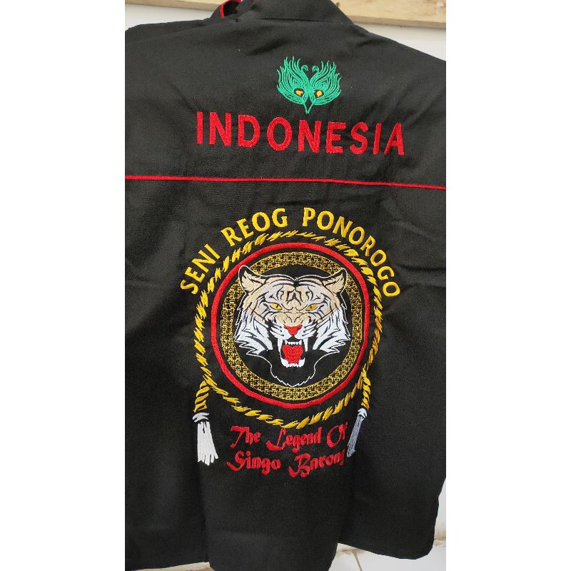 Baju macan putih seni reog Ponorogo
