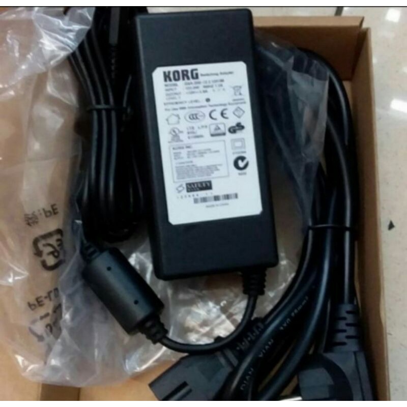 adaptor keyboard KORG SP-250/SP-270-12V berkualitas bagus