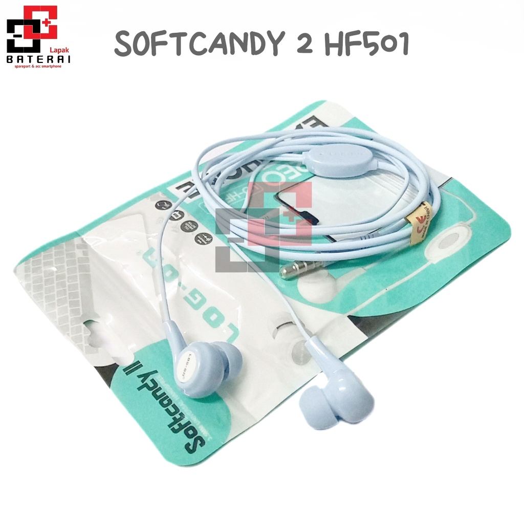 Log On - HF501 Soft Candy II Handsfree Stereo Earphone / headset / hedset