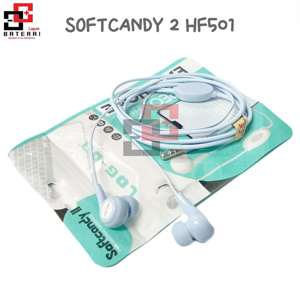 LOG - ON HF501 SOFT CANDY II In ear Earphone STEREO | Handsfree | headset | hedset