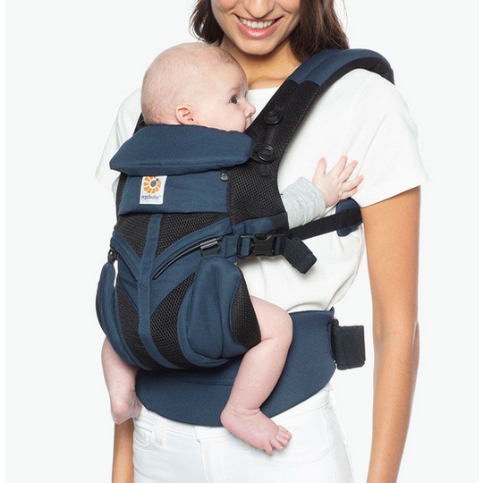 Ergobaby Omni 360 Cool Air Mesh Carrier - Ergo Baby Original Gendongan Anak Bayi Baby Carrier Support