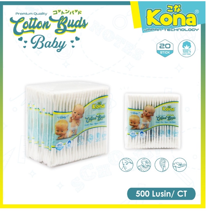 COTTON BUD KONA KELAS SUPPER MARKET ISI 240 STIK