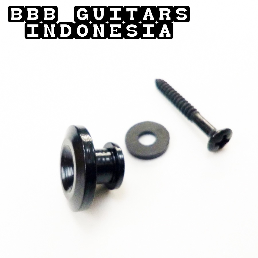 Pin Strap Gitar Sepasang End Pin Gitar Akustik Elektrik