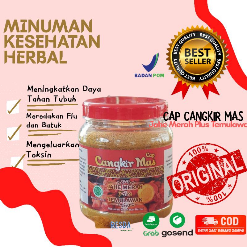 

Jahe Merah Plus Temulawak Kunyit Cap Cangkir Mas