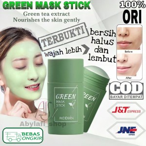 MEIDIAN Green Tea Mask Cleansing Clay Stick Mask wajah Masker komedo Acne Cleansing blackhead Mask