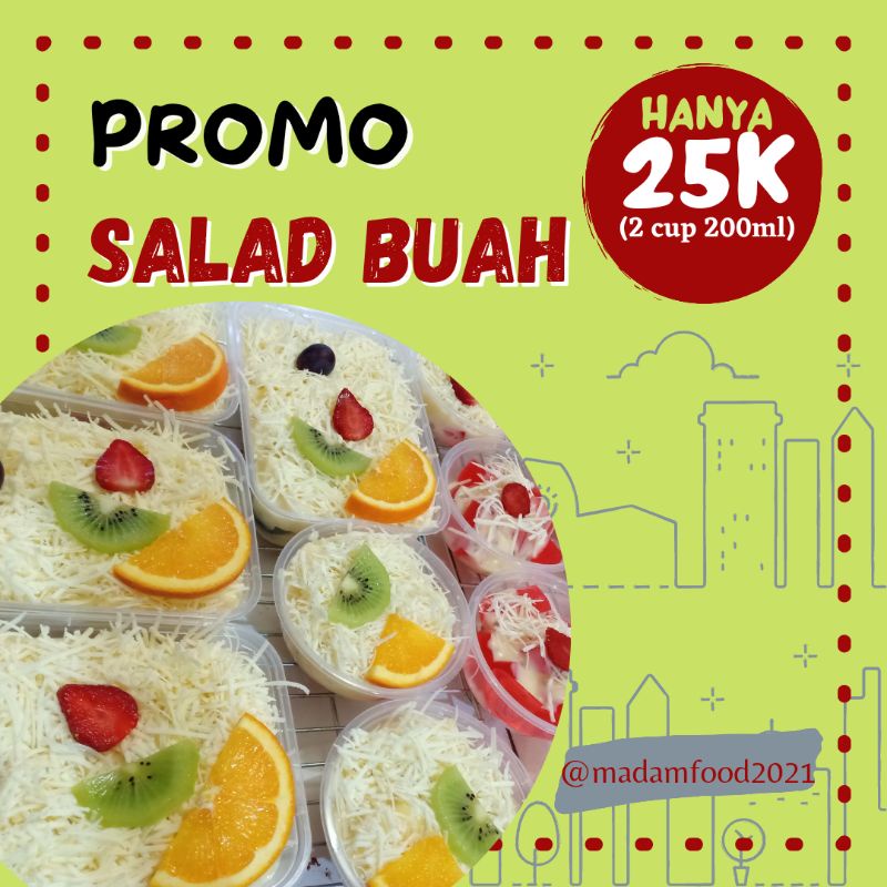 

salad buah mas Adam by MaDamFood