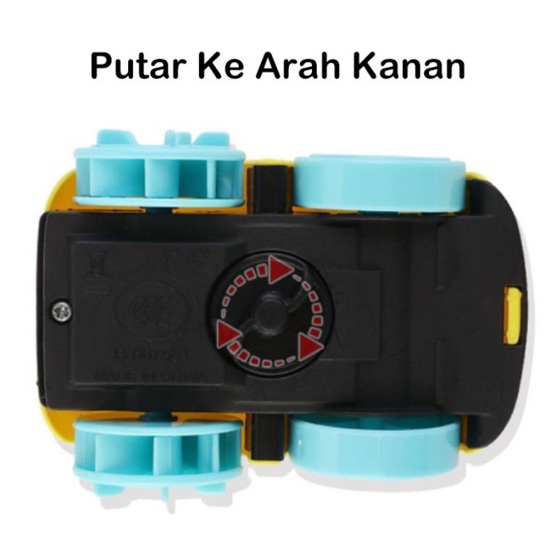 Mainan mandi anak mobil mobilan berjalan di air dan darat