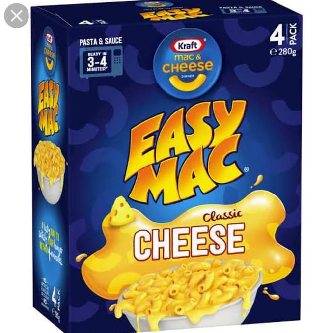 

Terlaris# Kraft Easy Mac & Cheese 280Gr