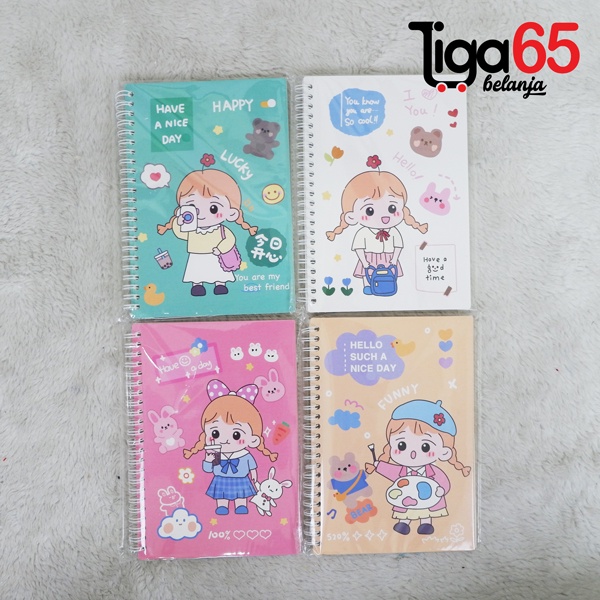 365 RING BOOK #40993 Type YFA5 Note Book Fancy Karakter / Buku &amp; Alat Tulis