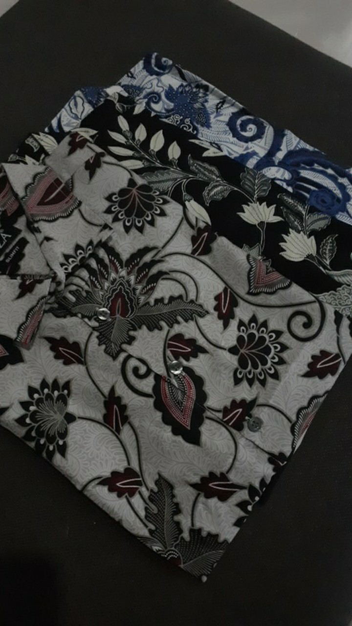 Odza Baju Pria / Kemeja Batik Pria / Busana Pesta / Kemeja Lengan Pendek