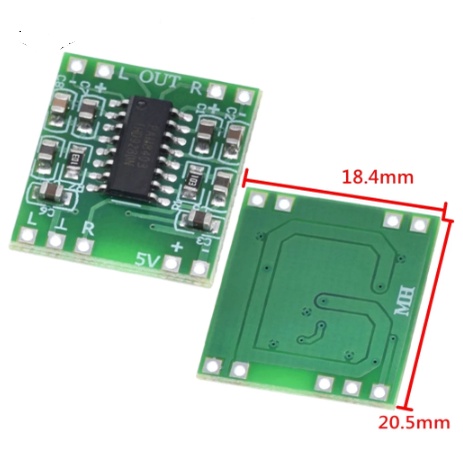 PAM8403 Super Mini Digital Amplifier Class D Digital Board Stereo 2x3W 5V