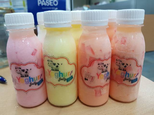 Minuman Sehat Bergizi Yoghurt Jelly Dan Susu Jelly Shopee Indonesia