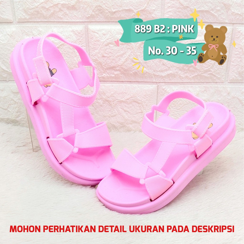 Sendal tali anak cewek 889 B2 Alina Sandal let import anak perempuan SDLSA