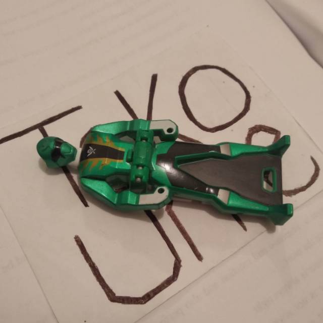 DX Ranger Key Gokai Green (Bandai Japan) - Gokaiger Mainan Power Ranger