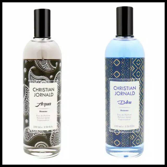 Christian Jornald Eau de Parfume Blue & Black 100ml