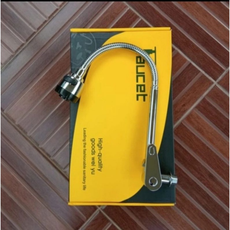 Kran tembok flexible stainless/ Kran cuci piring