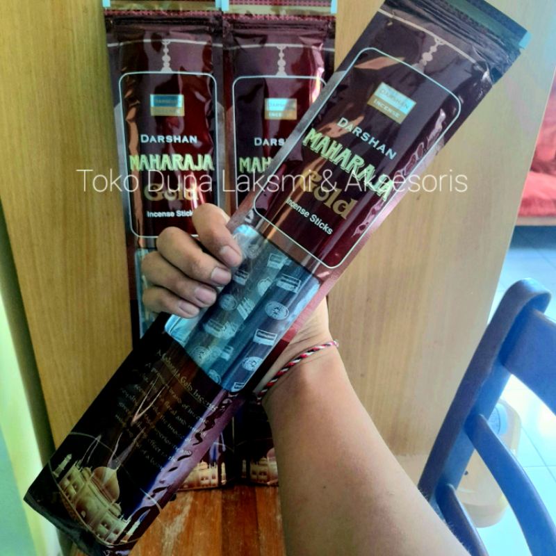 Hio Dupa Wangi Aromaterapi Life Maharaja Gold Panjang Darshan isi 50 Stik