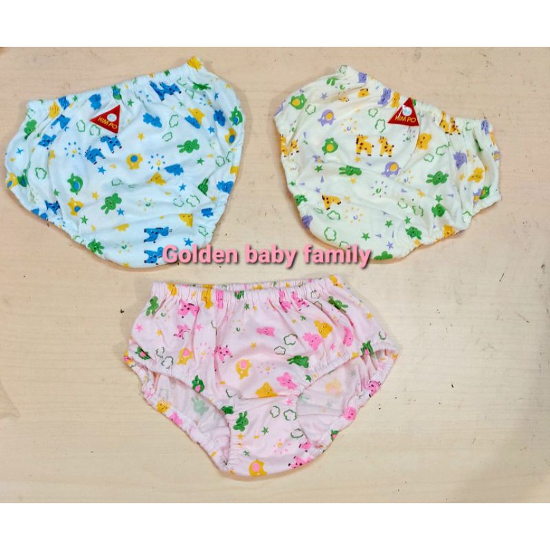 6 Pcs CD Kimpo anak cewek print  warna TC