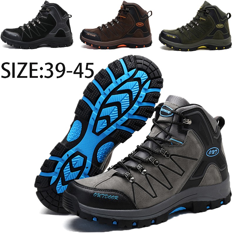 Sepatu pria  2021  Fashion  men outdoor hiking sport shoes 