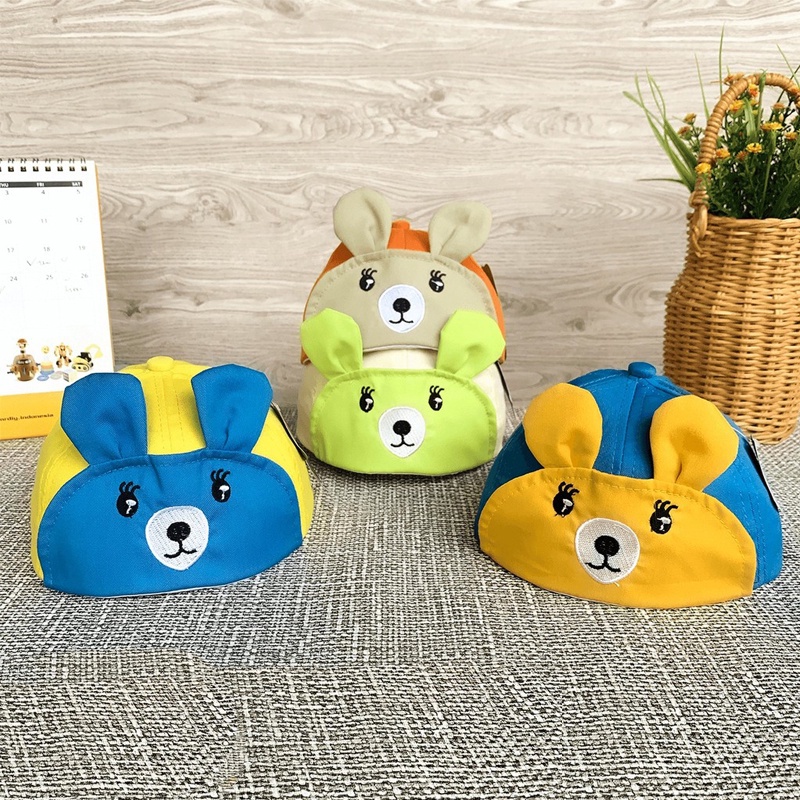 OSM JKT T5364 Topi Hat Fashion Anak Bayi Laki-laki & Perempuan Motif Mouse Telinga Cute Unisex-7