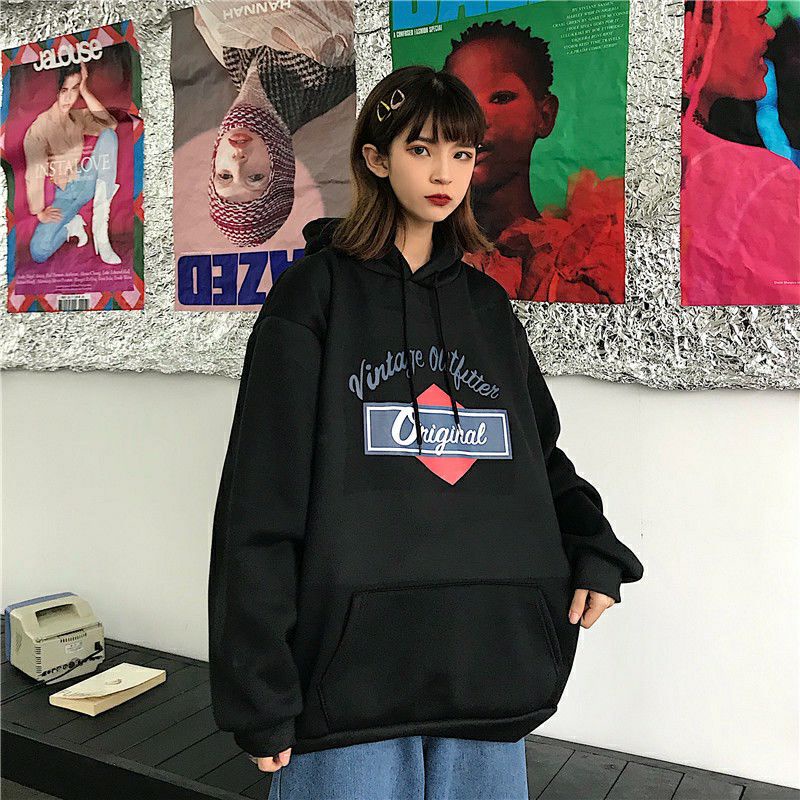 Hoodie Jumper Jumbo OUTFITTER (S - 6XL) Jaket Bigsize Korean Style Unisex Oversize Vintage Outfitter Street Style Korean XXL XXXL 4XL 5XL