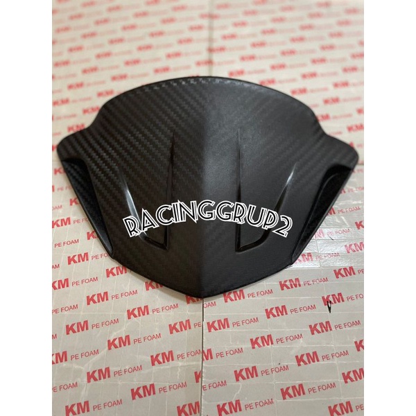 Termurah visor beat carbu karbu full karbon carbon bahan tebal anti pecah