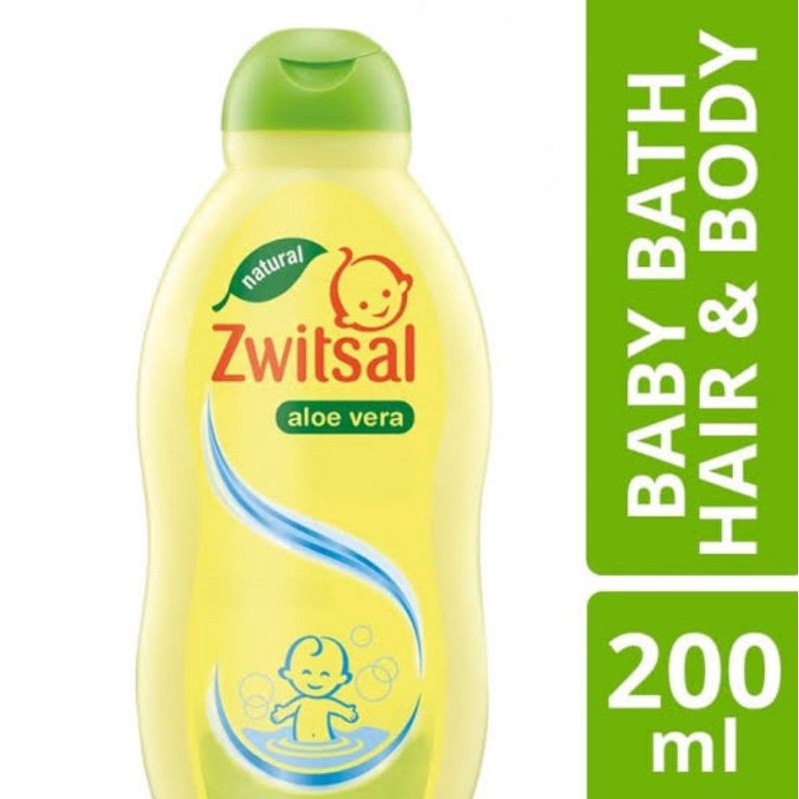 Zwitsal Baby Bath Hair &amp; Body AloeVera - Zwitsal Sabun Shampoo Bayi - Shampo Sabun 2in1