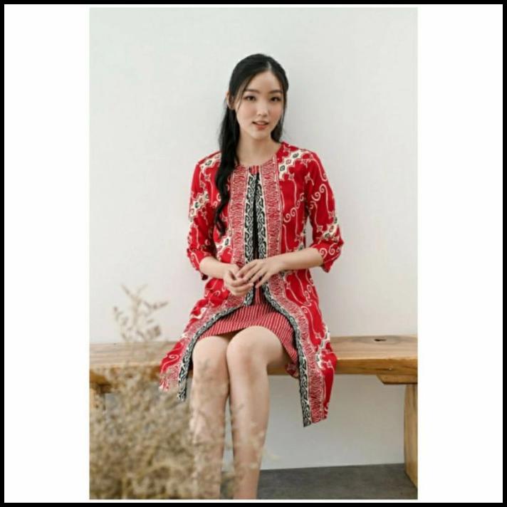 Jumbo Dress Imlek / Batik Imlek / Baju Imlek / Batik Bigsize