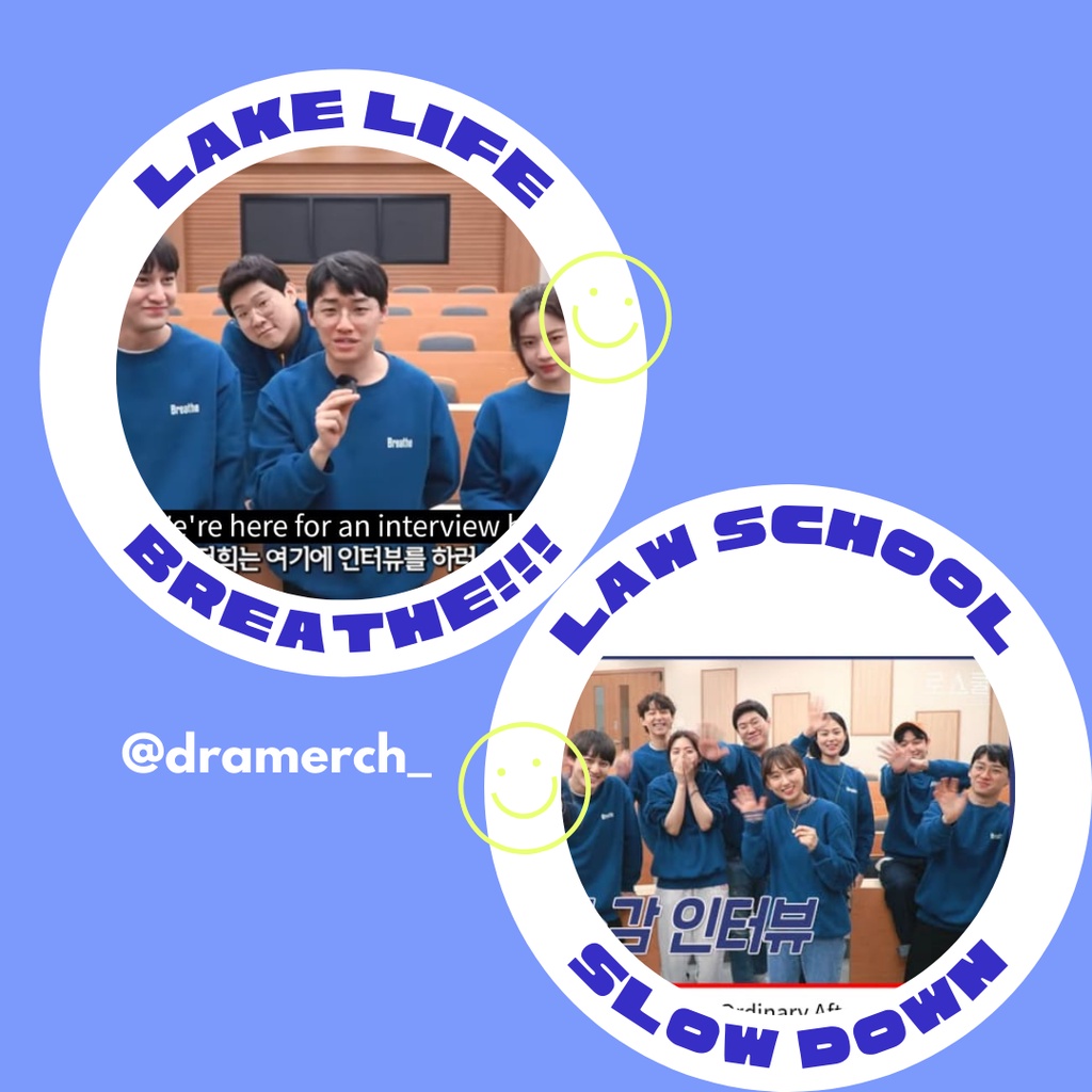 Sweatshirt Navy Drama Korea Fashion Dramerch Kimbum Hankuk LawSchool JTBC