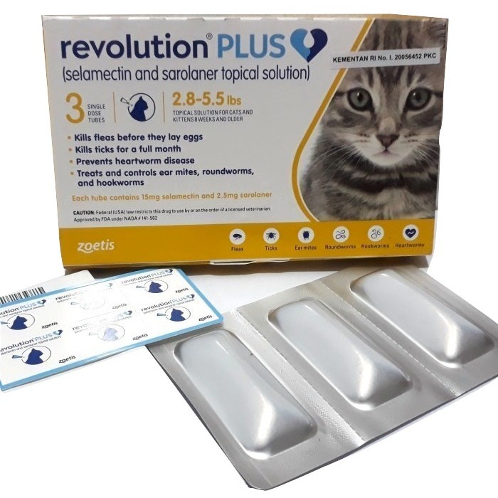 AVC - Revolution Plus For Cat Gold 2.8-5.5lbs 1 Tube