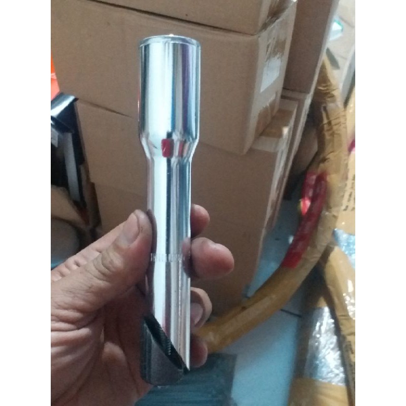 adaptor stem standar ke oversize sepeda federal, fixie alloy 21,1mm