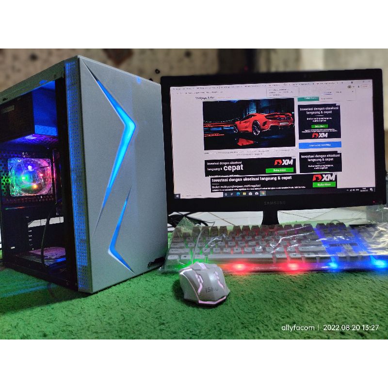 PC GAMING EDITING AMD A8 7650 RAM 8 GB HDD 500 GB VGA ONBOARD R7 GRAFIK 2 GB