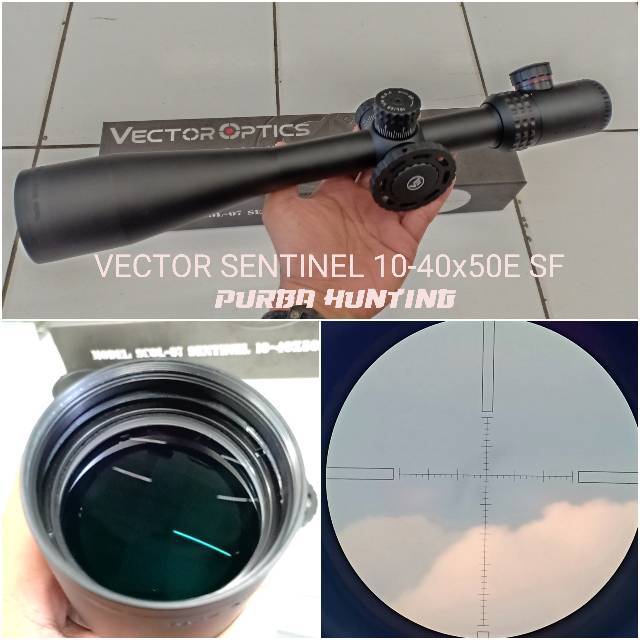 TELESCOPE VECTOR OPTIC SENTINEL 10-40x50E SF