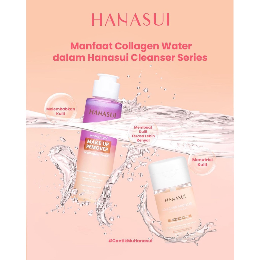 Hanasui Collagen Cleanser | Make up Remover / Micellar Water