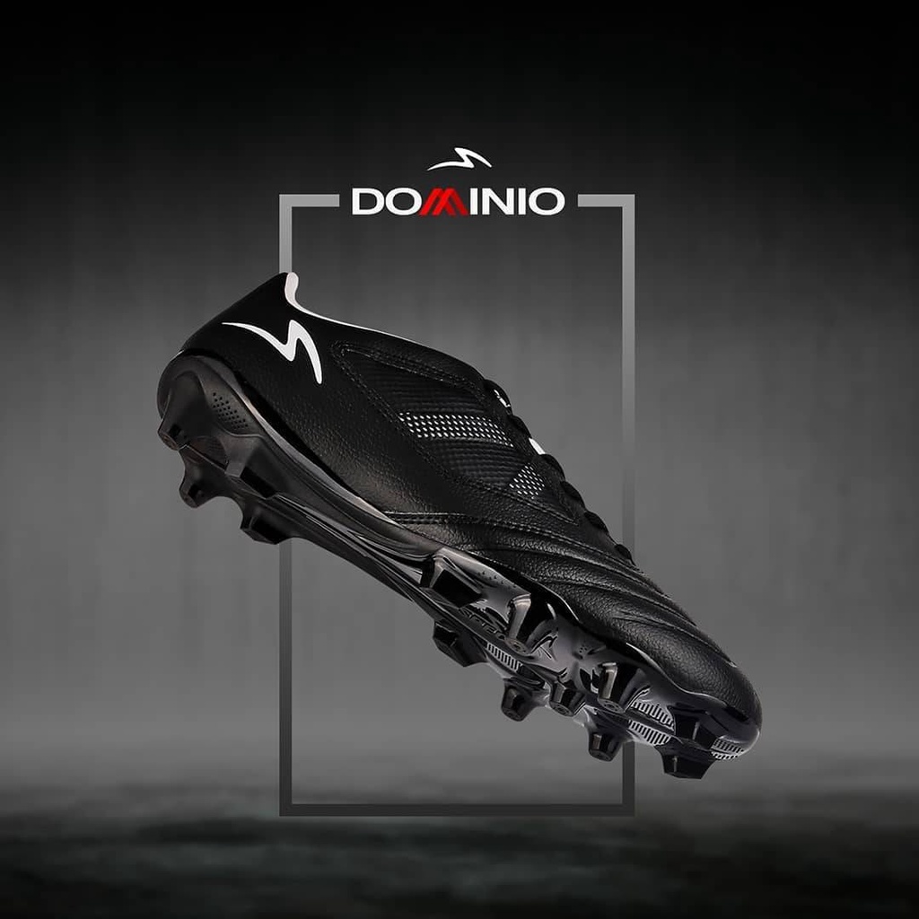 specs dominio black fg  sepatu bola