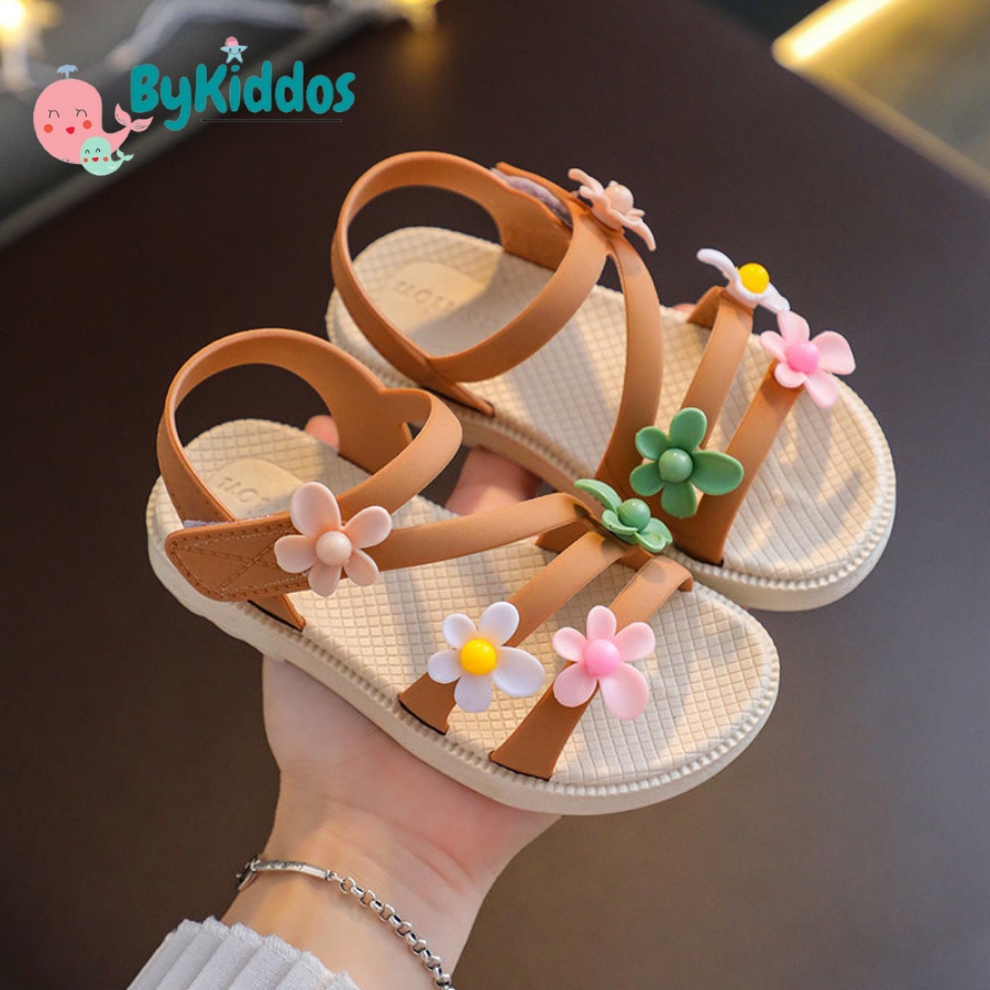 ByKiddos - Sandal Anak Perempuan Bahan Karet Model Lucu Import