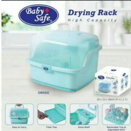 Baby Safe Drying Rack High Capacity DR05 Rak Botol