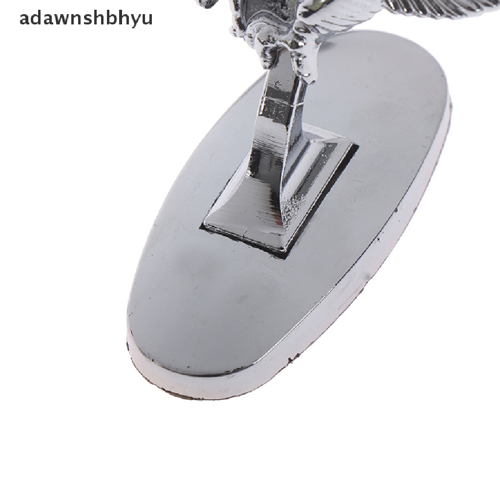 Adawnshbhyu Penutup Depan Mobil Chrome Kap Ornamen Lencana 3D Emblem Angel Eagle Untuk Mobil Otomatis
