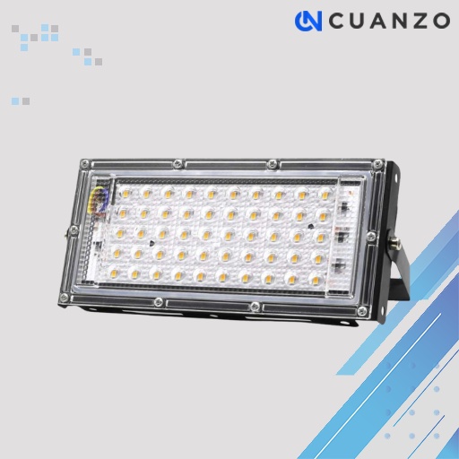 Lampu Sorot Flood Light 4500 Lumens 50W Cool White / Lampu LED Sorot Tembak Outdoor Lapangan Super T