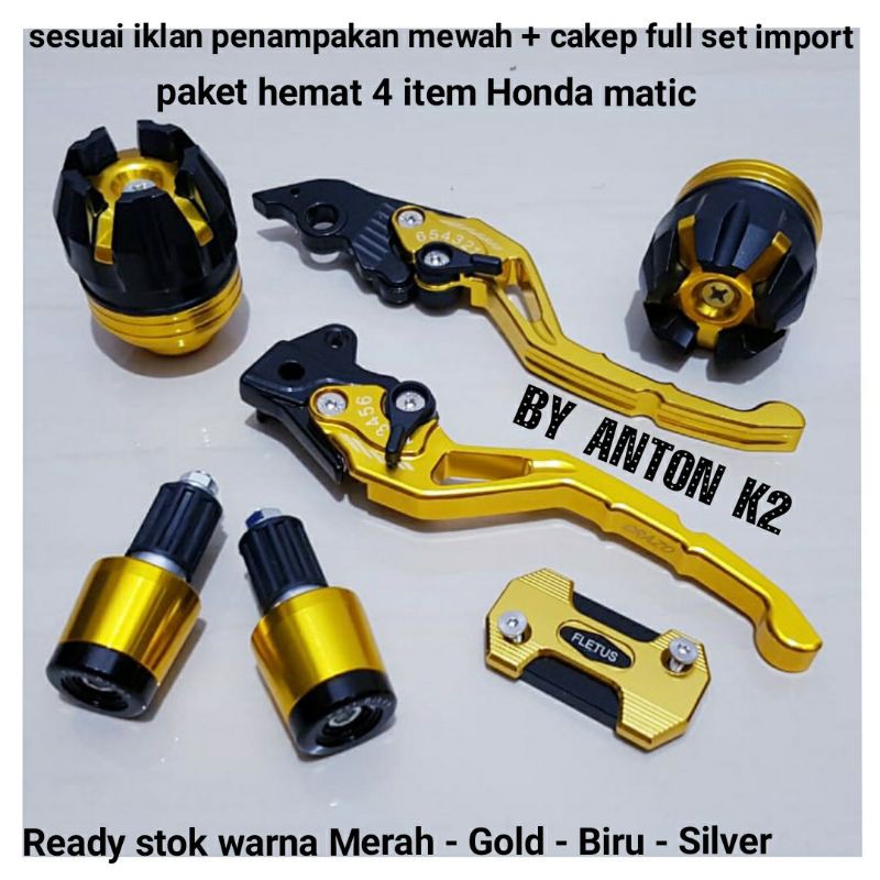 JALU STANG/BANDUL STANG CNC P4 VARIASI MOTOR BEAT KARBU-BEAT FI-BEAT ESP ISS-BEAT NEW DELUXE-BEAT ST