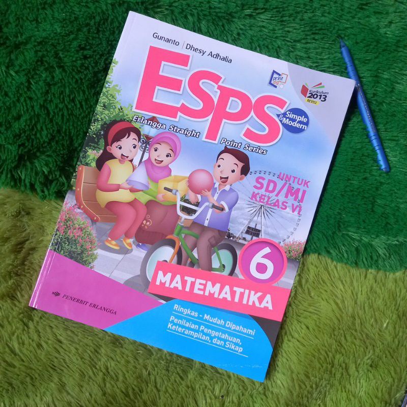 ORIGINAL BUKU ESPS MATEMATIKA SD/MI KELAS 6