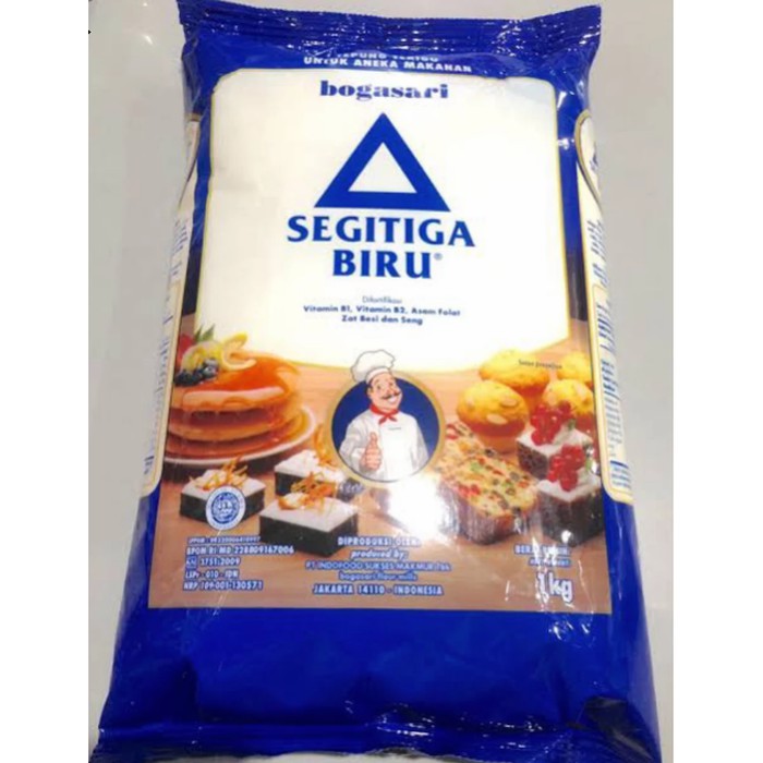 

Tepung Terigu Segitiga Biru 1 Kg