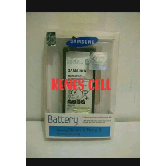 baterai batere battrey Samsung Note 5 original