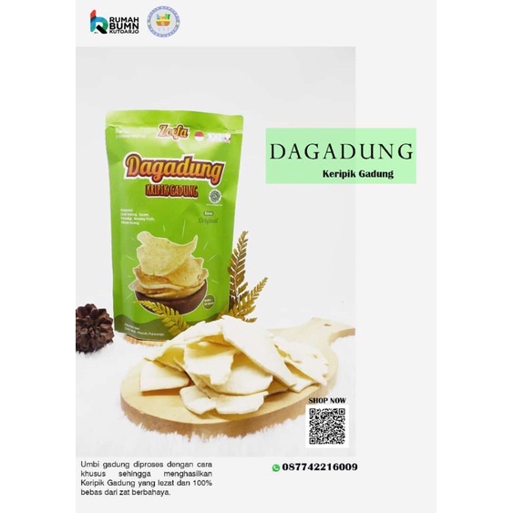 

Dagadung kripik gadung Zoefa