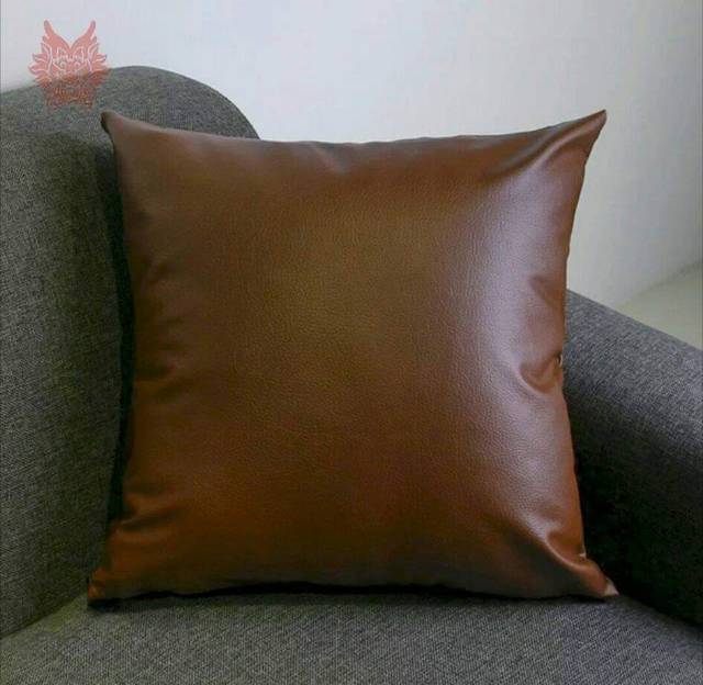 Bantal Sofa Kulit - Bantal Kulit Oscar - Bantal Kursi Terlaris