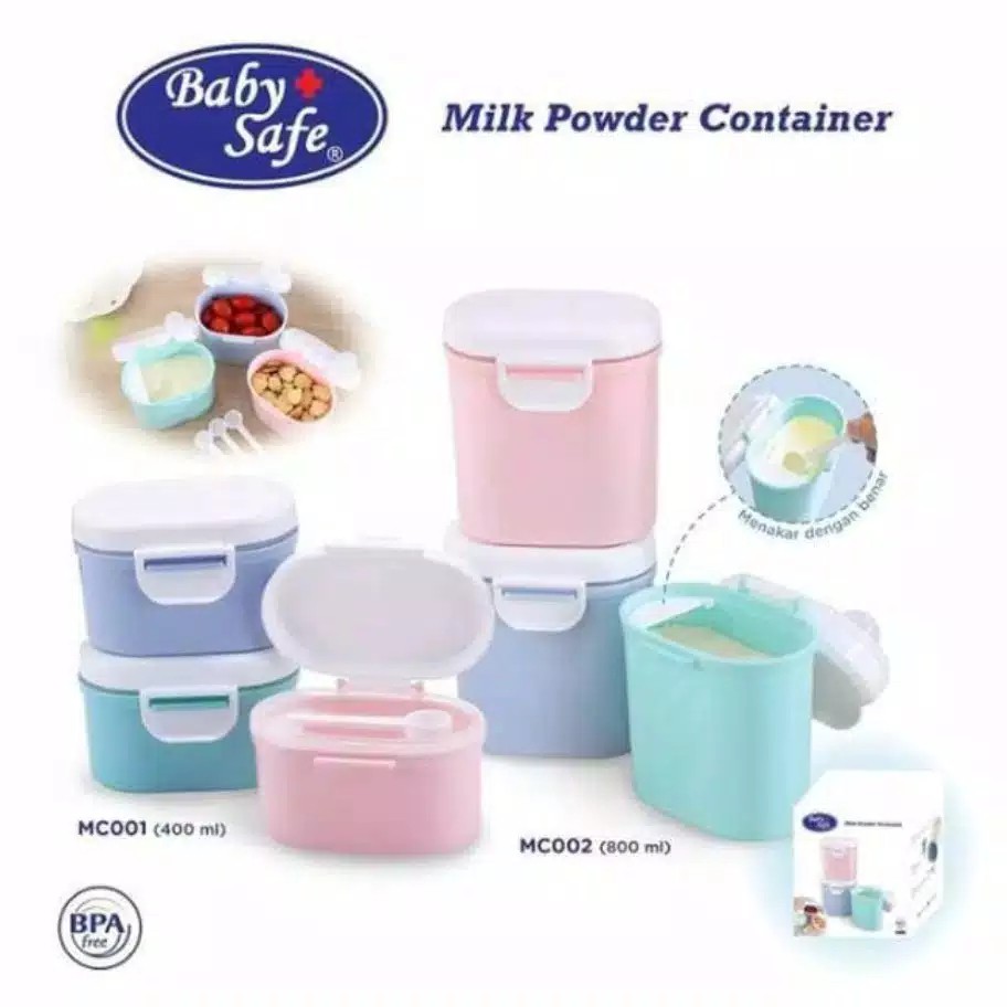 Baby Safe Milk Powder Container / Tempat Susu Bubuk Formula/ Wadah susu MC002/CONTAINER PREMIUM