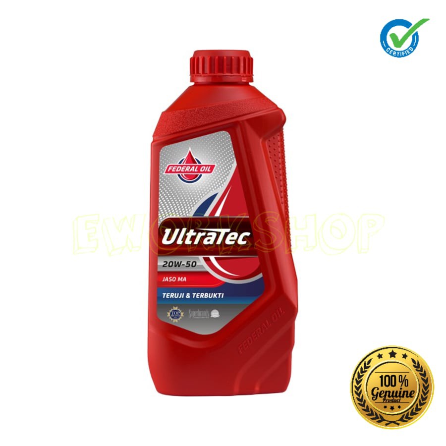 OLI FEDERAL ULTRATEC 20W-50 0,8 L 100% Original Product