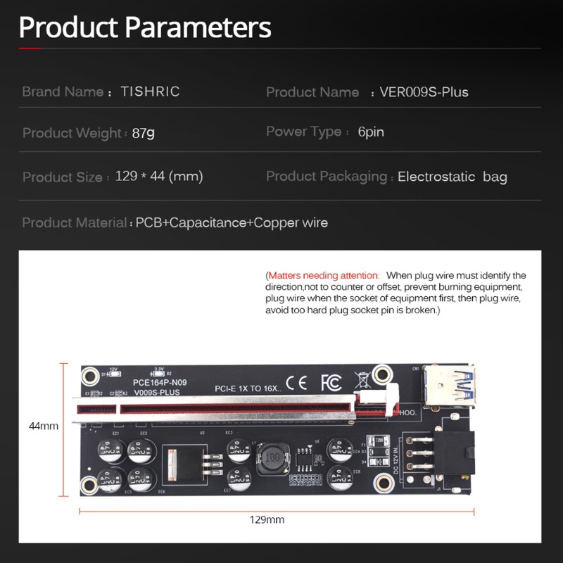 Btsg 009SPlus 1X Ke 16X PCIE Riser PCI-E Riser Extender USB 3.0 Kartu Grafis Didedikasikan Kabel Ekstensi PCIE Untuk Pertambangan